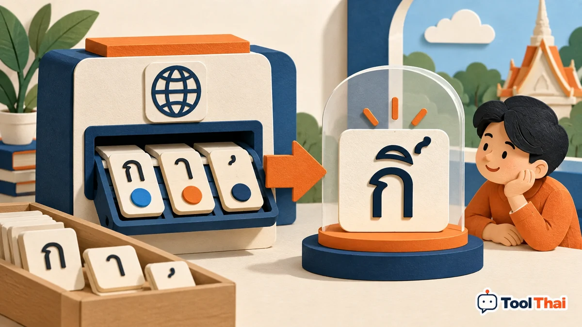 ภาพประกอบ Unicode และ Grapheme Cluster