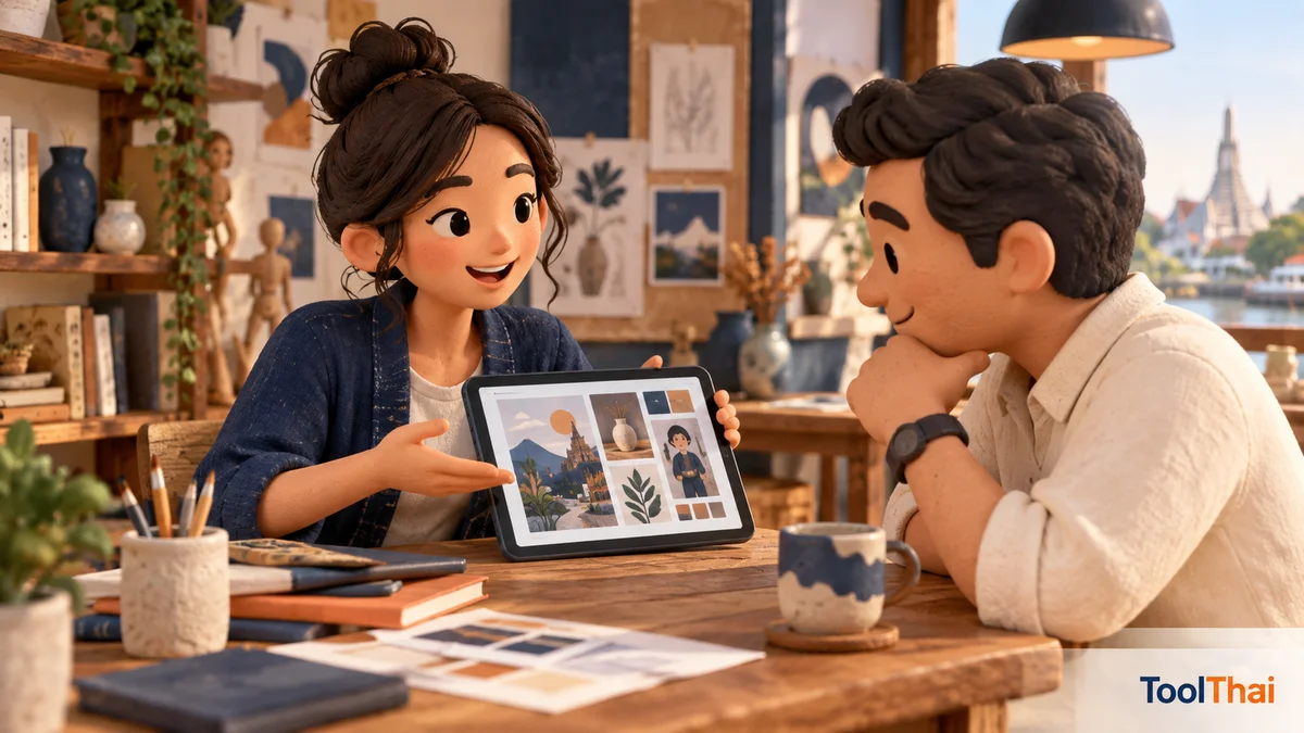 ภาพประกอบแนวคิด ทำงานออนไลน์อะไรดี