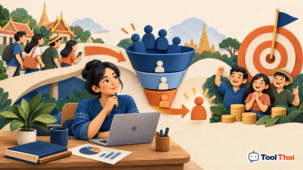 ภาพประกอบ คำนวณ Conversion Rate และจำนวน Conversion เป้าหมาย: หลักการและตัวอย่าง