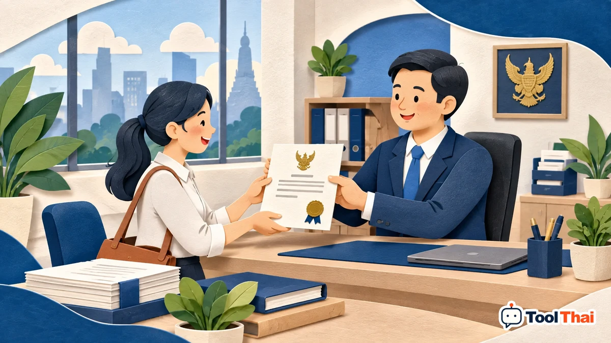 ภาพประกอบ สร้างหนังสือรับรองการทำงาน: หลักการและตัวอย่าง