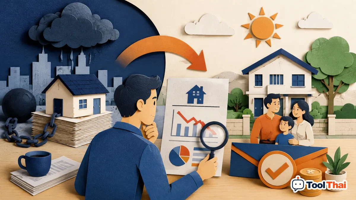 ภาพประกอบบทความคำนวณ Refinance บ้านคุ้มหรือไม่