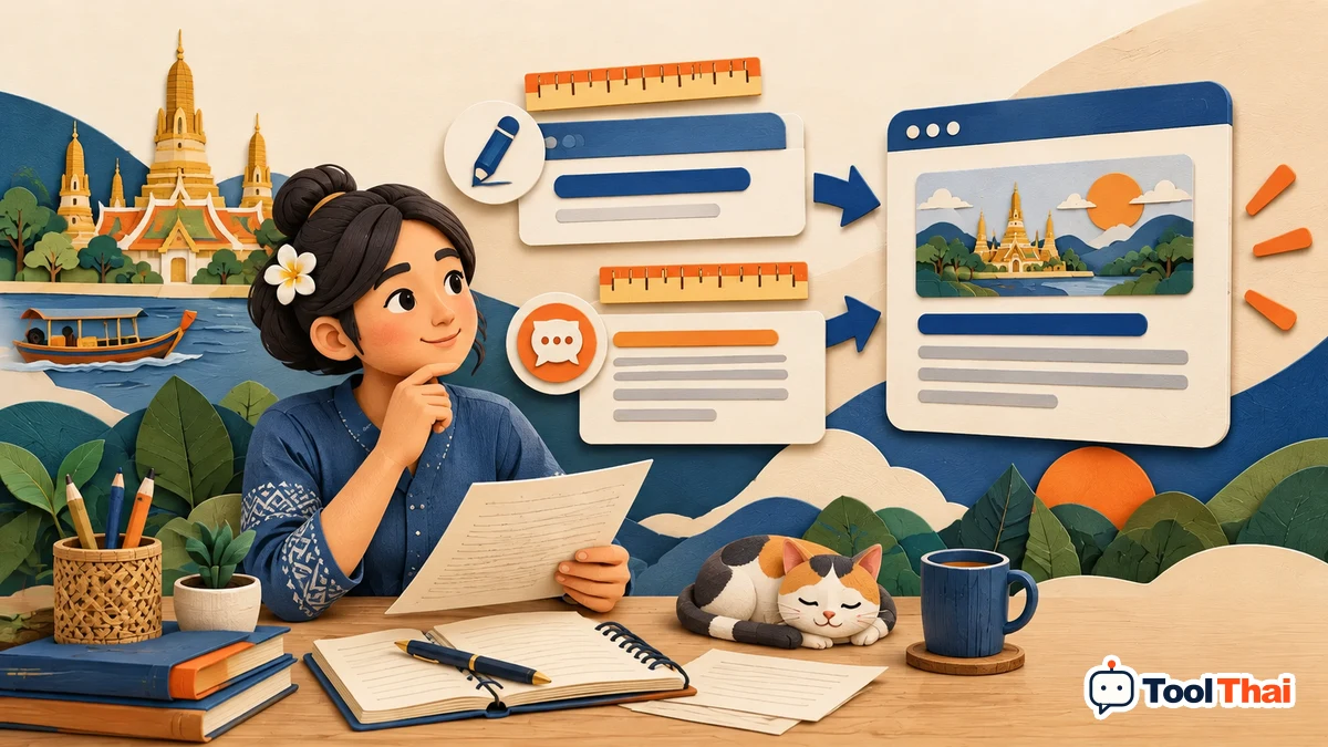 ภาพประกอบ ตรวจความยาว Title และ Meta Description พร้อมภาพตัวอย่าง: หลักการและตัวอย่าง