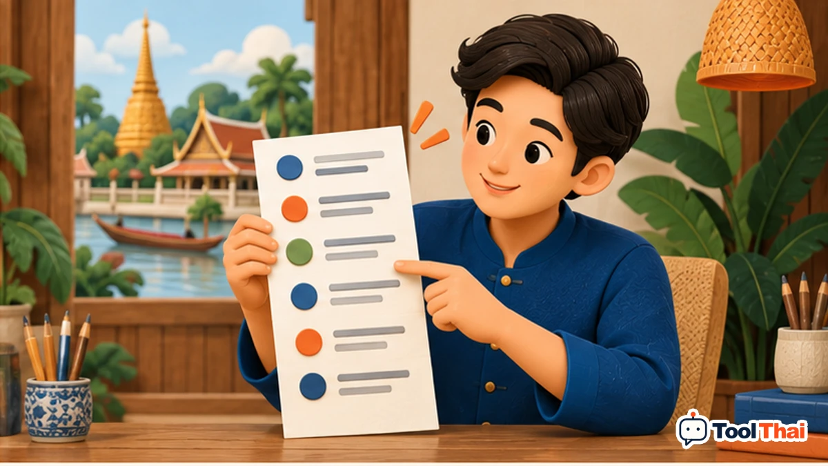 ภาพประกอบ รายการทีละบรรทัด ในลบบรรทัดซ้ำและเรียงรายการข้อความ
