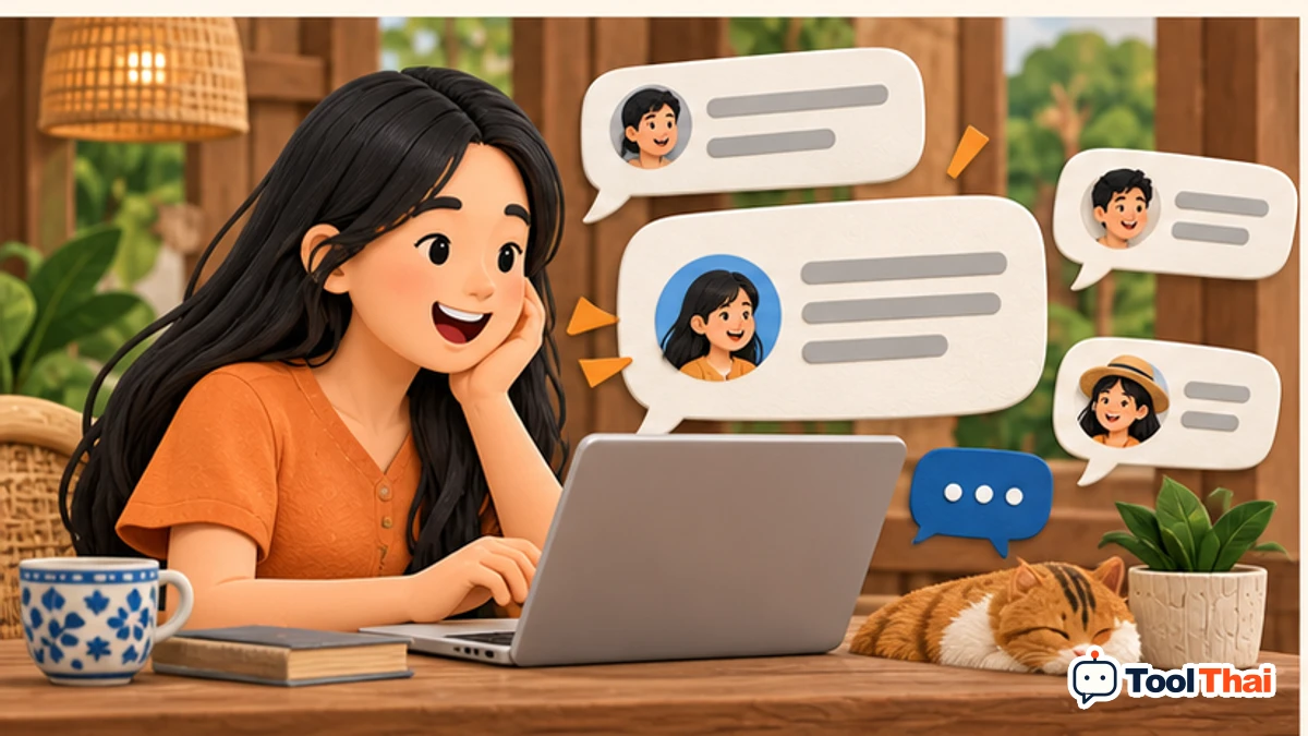 ภาพประกอบ Comment ในคำนวณ Engagement Rate