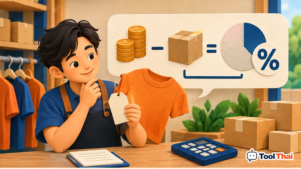 ภาพประกอบ Margin สินค้าก่อนค่าธรรมเนียม ในคำนวณยอดซื้อขั้นต่ำสำหรับโปรโมชั่นส่งฟรี