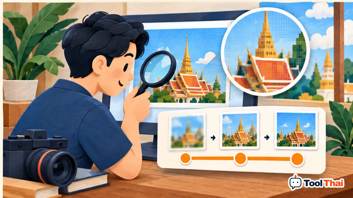 ภาพประกอบ ความละเอียด ในแปลงหน้า PDF เป็นรูปภาพ