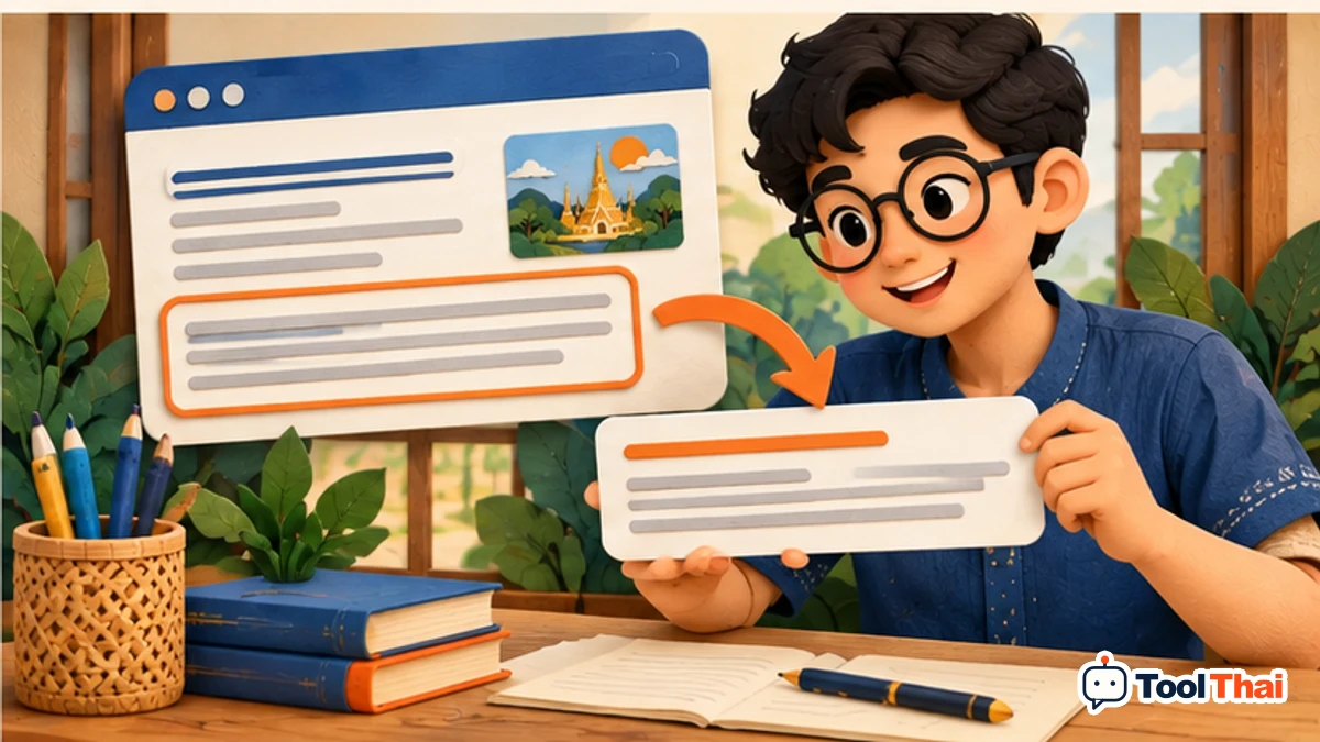 ภาพประกอบ Meta description ในตรวจความยาว Title และ Meta Description พร้อมภาพตัวอย่าง