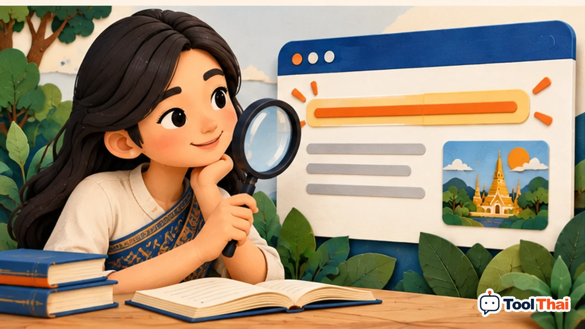 ภาพประกอบ Title ในตรวจความยาว Title และ Meta Description พร้อมภาพตัวอย่าง