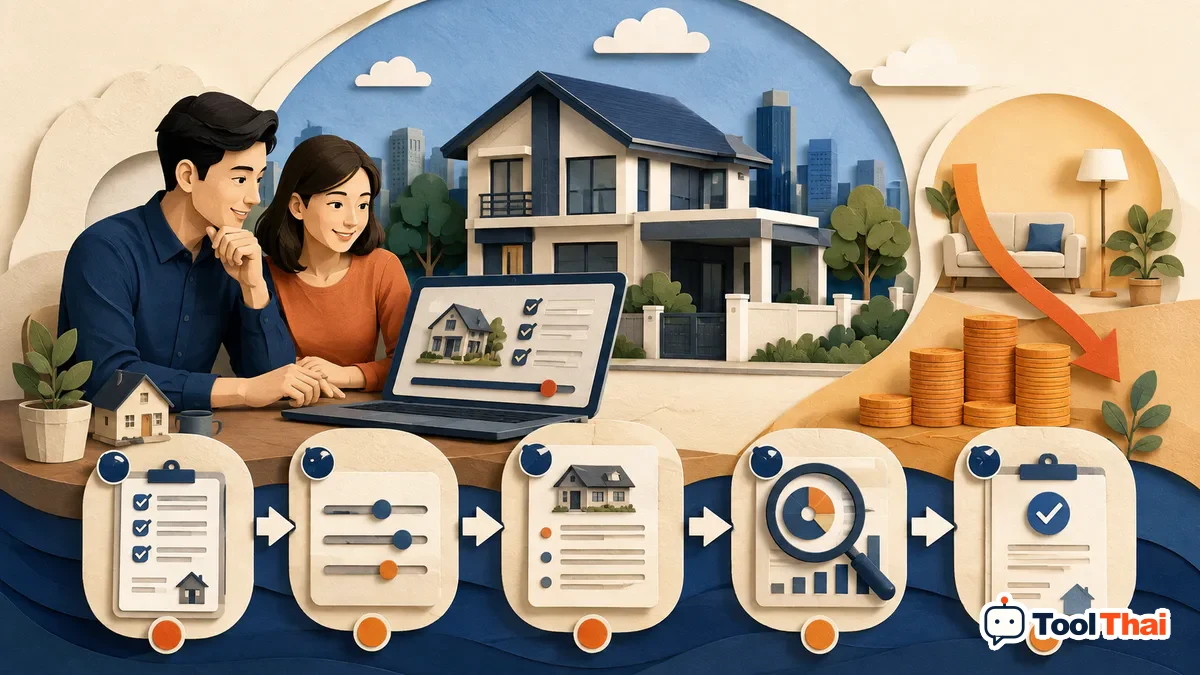ภาพประกอบคู่มือคำนวณ Refinance บ้านคุ้มหรือไม่